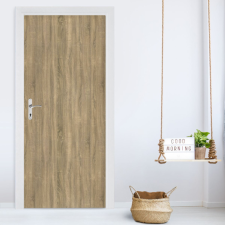 Dimex Bostoni sonoma tölgy prémium ajtótapéta 90x210cm tapéta, díszléc és más dekoráció