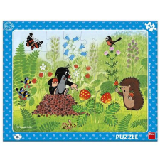 Dino A kis vakond és az eprek puzzle, kirakós
