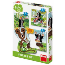 Dino Bikes DINO Kisvakond 3-4-5 darabos bébi puzzle puzzle, kirakós