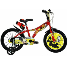 Dino Bikes Mickey egér piros kerékpár 16-es méretbe gyermek kerékpár
