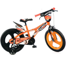 Dino Bikes Raptor narancssárga kerékpár 14-es méretben gyermek kerékpár