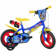 Dino Bikes Sonic kék-sárga gyerek bicikli 12-es méretben – Dino Bikes kerékpár gyermek kerékpár