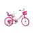 Dino Bikes Unikornis rózsaszín-fehér kerékpár 16-os méretben