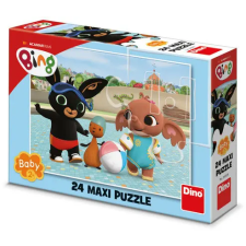 Dino Bing a medencénél maxi puzzle, kirakós