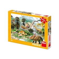 Dino DINO Dinoszauruszok 100 darabos XL puzzle puzzle, kirakós