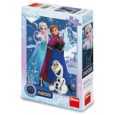Dino Frozen: Kouzelné sestry XL neon puzzle, kirakós