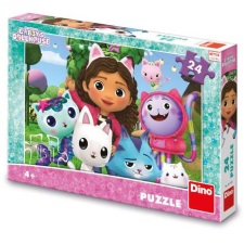 Dino Gaby a kertben (8590878351707) puzzle, kirakós