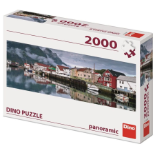 Dino Halászfalu puzzle panoráma, 2000 darabos puzzle, kirakós
