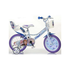 Dino Jégvarázs 2 fehér-lila színű kerékpár 14-es méretben gyermek kerékpár