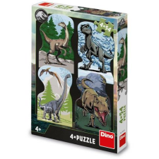 Dino Jurassic World 4 × 54 (8590878333291) puzzle, kirakós