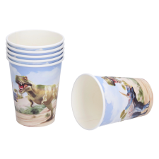  Dino mintás party poharak party kellék