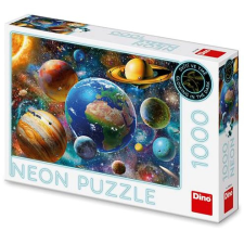 Dino Neon Bolygók puzzle, kirakós