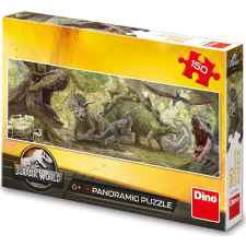 Dino panorámás puzzle Jurassic World 150 darabos puzzle, kirakós