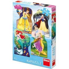 Dino Princess és barátai (4 x 54 darabos) (8590878333185) puzzle, kirakós