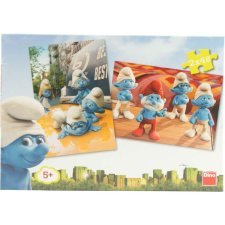  Dino Puzzle 2 x 48 db - Hupikék törpikék 381339 puzzle, kirakós