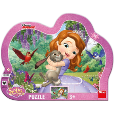 Dino puzzle Sofie és az állatok 25 darabos puzzle, kirakós