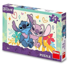 Dino Stitch és Angel puzzle, kirakós