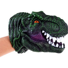 Dínó T-Rex kézbáb gumikesztyű plüssfigura