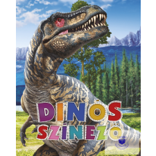  Dínós színező gyermek- és ifjúsági könyv