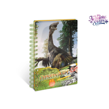 DinosArt bársony színezőkészlet gyermek- és ifjúsági könyv