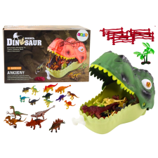 Dinoszaurusz figura készlet - Zöld Dinoszaurusz játékfigura