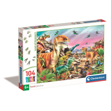 Dinoszaurusz Land 104 db-os puzzle Clementoni puzzle, kirakós