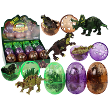 Dinoszaurusz tojás figura 3 színben 9 cm játékfigura