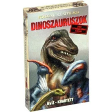 Dinoszauruszok kvíz kvartett kártyajáték kártyajáték