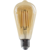 Diolamp LED Filament Amber ST64 izzó 8W/230V/E27/2700K/900Lm/360°
