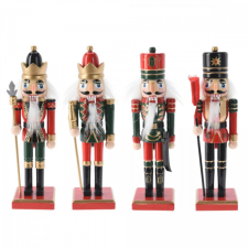  Diótörő figura fa M15cm dekorációs kellék