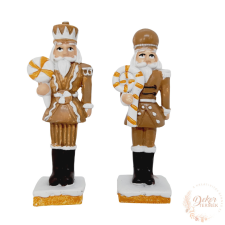  Diótörő nyalókával - bézs dekorációs kellék