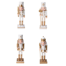  Diótörőt figura fa arany M25cm dekorációs kellék