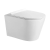 Diplon Stuxi Pearl White perem nélküli mély öblítésű íves fali WC, rejtett szerelésű, lecsapódásgátlós wc ülőkével