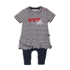 DIRKJE 2 részes szett C-SO SPORTY GIRL BOSS 68 Navy-White babaruha szett