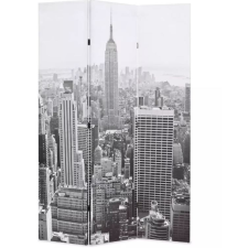 Discontmania VID paraván 120 x 180 cm New York, fekete-fehér dekoráció