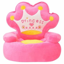 Discontmania VID Princess Pink plüss gyerekfotel gyermekbútor