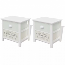 Discontmania VID Shabby Chic francia stílusú éjjeliszekrény bútor