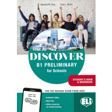 DISCOVER B1 PRELIMINARY FOR SCHOOLS nyelvkönyv, szótár