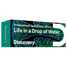 Discovery Prof DPS 5 mikropreparátum mintakészlet. „Élet egy csepp vízben” vadász és íjász felszerelés