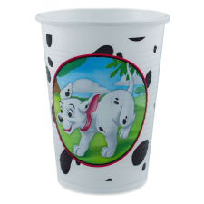 Disney 101 Kiskutya Play műanyag pohár 8 db-os 200 ml party kellék