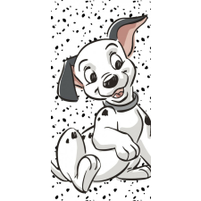  Disney 101 kiskutya White fürdőlepedő, strand törölköző 70x140cm babatörülköző, kifogó