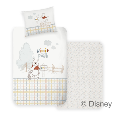 Disney 2 részes ágyneműhuzat szett (90x130) - Micimackó 01 babaágynemű, babapléd