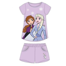 Disney 2-részes nyári póló és short szett Jégvarázs 8 év (128 cm)