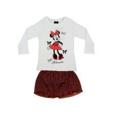 Disney 2 részes Szett - Minnie Mouse - fehér-piros babaruha szett