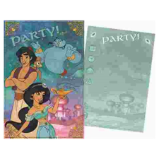Disney Aladdin Party Meghívó party kellék