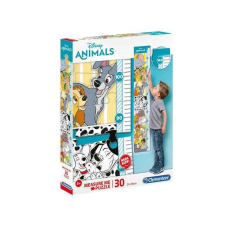 Disney állatkák fali mérce 30 db-os puzzle - Clementoni puzzle, kirakós