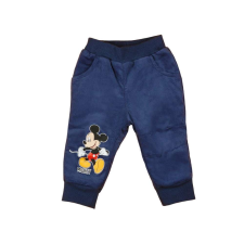 Disney bélelt Kordnadrág - Mickey Mouse #kék - 74-es méret gyerek nadrág
