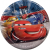 Disney Cars Classic, Verdák papírtányér 8 DARABOS, 20 cm