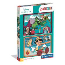 Disney Classics Disney Classics 2x60 db-os puzzle Clementoni puzzle, kirakós