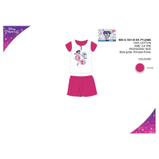 Disney Disney Hercegnők nyári rövid ujjú gyerek pizsama - pamut pizsama - pink - 116